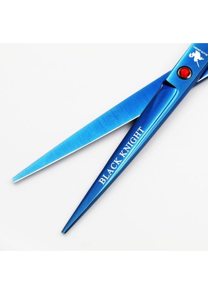 1 Adet Stil 7 Inç Profesyonel Kuaförlük Veya Evcil Hayvan Bakım Veya Kuaför Kesme Makası Mavi Stil Taraklı (Yurt Dışından) modelleri