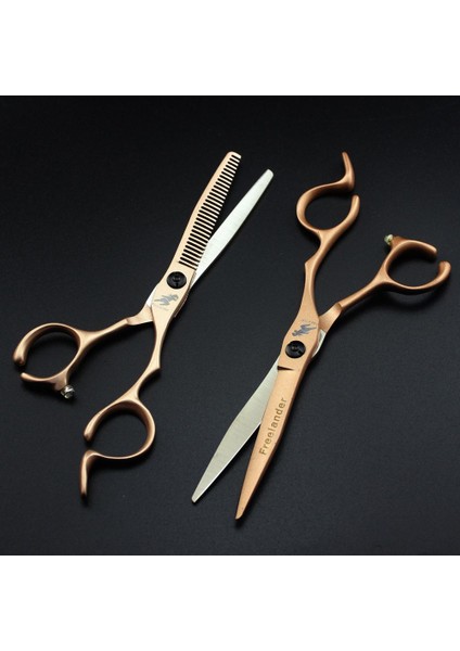 329C Çantasız Stil Japan Steel 6.0 Profesyonel Şekillendirici Kuaförlük Veya Berber Veya Set Saç Kesme Makası Veya Saç Kesimi 3 Renk (Yurt Dışından)