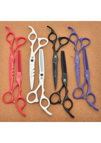 Inceltme Add Case H Stili 5.5 '' 16CM Purple Dragon J Kuaförlük Veya Kesme Makası Tg Veya Profesyonel Insan Saçı Veya Z1010 (Yurt Dışından) modelleri