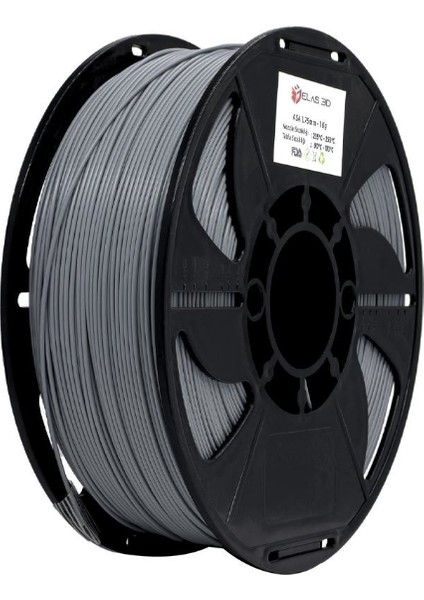 Asa Gri Filament 1.75MM 1kg Standart