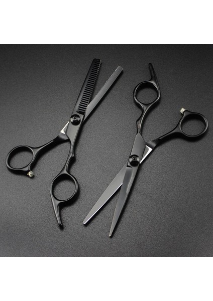 Tarzı Ayarla Profesyonel Japonya Çelik 6 '' Siyah Vidalı Saç Kesme Ors Saç Kesimi Tg Berber Saç Kesme Makası Kuaförlük Ors (Yurt Dışından) modelleri