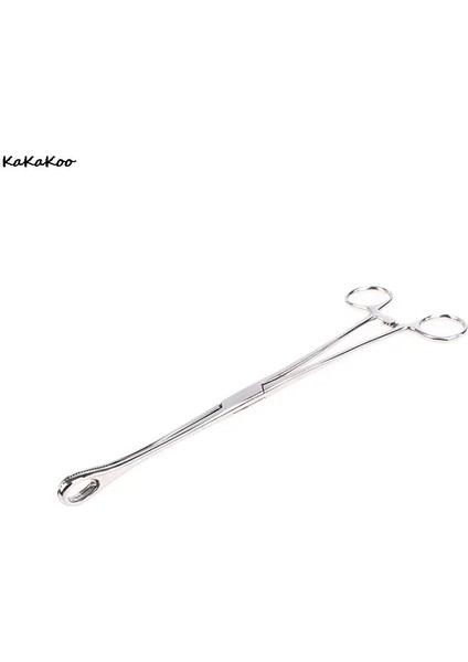 25 cm Düz Kafa Stili Paslanmaz Çelik Sünger Pense Tıbbi Pense Çukurluk Pensesi Oval Oval Pense Düz Dirsek Dişsiz Sünger Clm (Yurt Dışından)