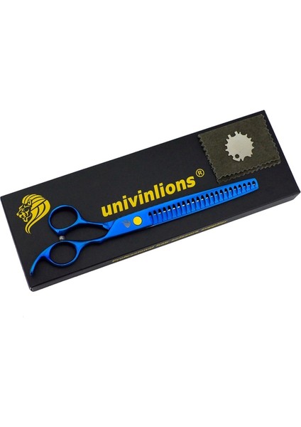 8001-İNCELEME Stili 8 "titanyum Mavi Evcil Hayvan Makası Köpek Tımar Ors Köpek Kedi Saç Hayvan Makası Kiti Kesim Köpek Saç Makası Pet Ors Için Kedi (Yurt Dışından)