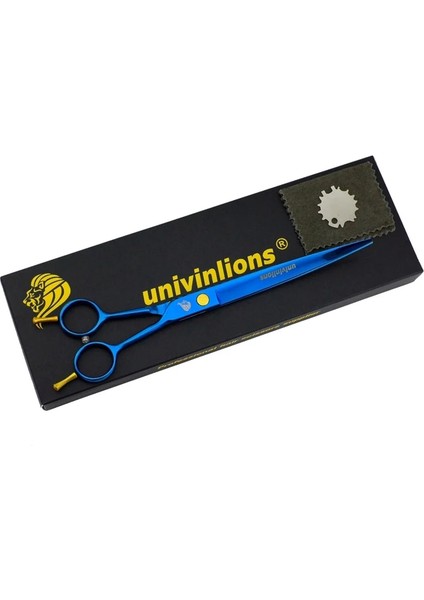 8001-İNCELEME Stili 8 "titanyum Mavi Evcil Hayvan Makası Köpek Tımar Ors Köpek Kedi Saç Hayvan Makası Kiti Kesim Köpek Saç Makası Pet Ors Için Kedi (Yurt Dışından)