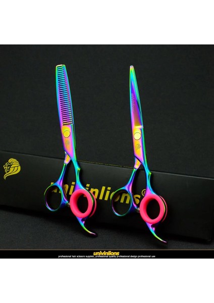 Yeşil Set Stili Univinlions 6 "profesyonel Salon Saç Ors Kuaför Saç Kesme Ors Tg Makasları Berber Saç Kesimi Tijeras Ciseaux (Yurt Dışından)