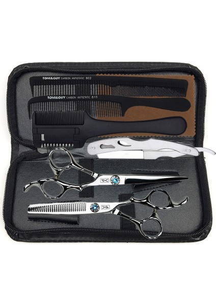 Açık Sarı Stil Sağ El 6.0 "j Kuaförlük Malzemeleri Kesme Veya Berber Profesyonel Saç Veya Erkekler Için Saç Kesimi Veya Set (Yurt Dışından) fırsatları