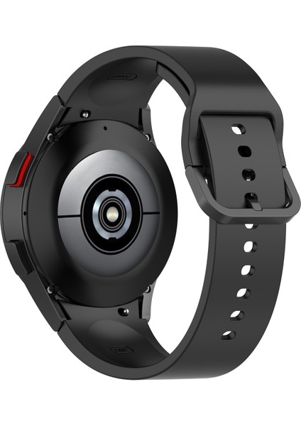 Samsung Galaxy Watch 4 5 Pro 6 40 42 43 44 45 46 47 mm Uyumlu Kavisli Tasarım Silikon Kordon