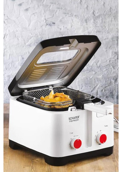 Friprofi Fritöz Beyaz Kızartma Makinesi