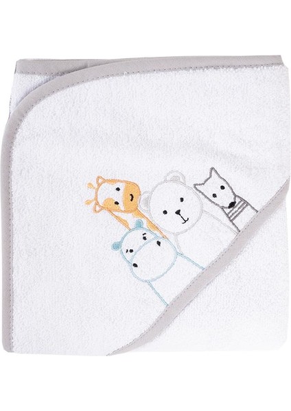 %100 Pamuk 75X75 cm Baskılı Başlıklı Bebek / Çocuk Kundak ve Battaniye