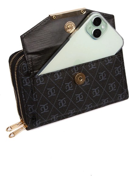 NP285 Kadın ,desenli Telefon Bölmeli Çapraz Askılı Omuz Çantası modelleri