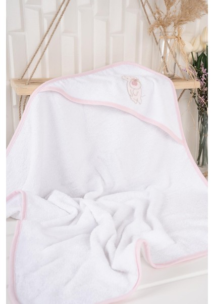 %100 Pamuk 75X75 cm Baskılı Başlıklı Bebek / Çocuk Kundak ve Battaniye