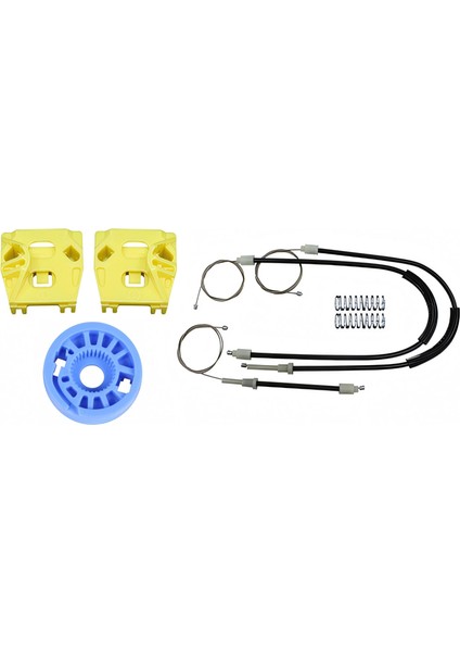 Seat Cordoba Ibiza 6l Uyumlu 2002-2008 Arası Ön Camlar Cam Kriko Teli ve Tamir Seti