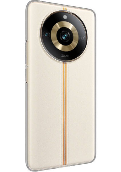 Realme 11 Pro Plus Kılıf Süper Silikon Lüx Korumalı Şeffaf