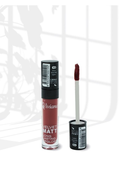 Velvet Matt Long Lasting Lipgloss 13