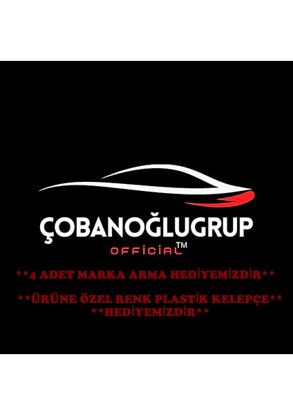 Ford Tourneo Custom Uyumlu 15 Inç Jant Kapağı - 4 Adet - Amblem Hediyeli