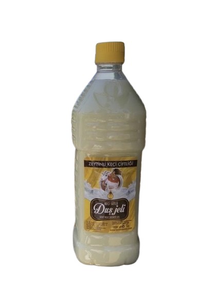 Zeytinyağlı Keçi Sütlü Duş Jeli 1000 ml (CİLDİ BESLEYEN KORUYAN NEMLENDİREN)