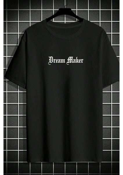 Only Trendwear  Unisex Dream Maker Baskılı Tasarım Tshirt