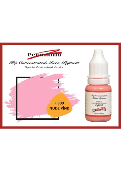 Permania Kalıcı Makyaj Boyası Dudak Boyası Nude 10ML