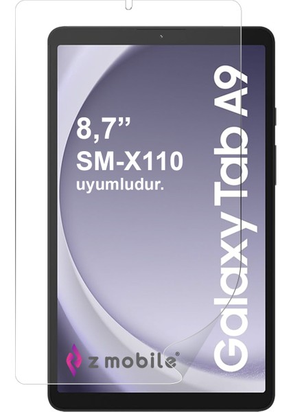 Galaxy Tab A9 8,7” SM-X110 Uyumlu Tablet Kılıfı Ekran Koruyucu Kalem Hediyeli Set Kapaklı Standlı fırsatları