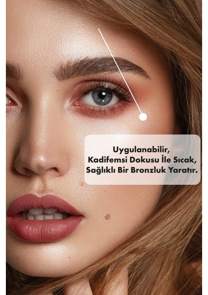 Midnight Touch  Yumuşak Sünger Uçlu Likit Bronzlaştırıcı Drizzled Bronze 12 ml