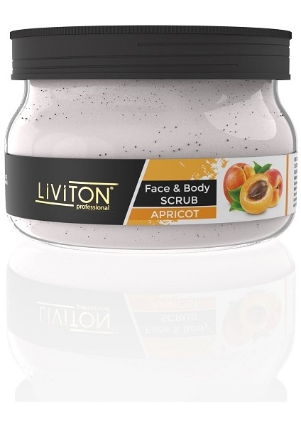 Kayısılı Body & Face Scrub Tazeleyici Temizleyici Vücut ve Yüz Peelingi 300 ml