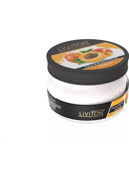 Kayısılı Body & Face Scrub Tazeleyici Temizleyici Vücut ve Yüz Peelingi 300 ml fiyatları