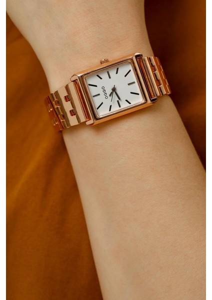 Maria Beyaz Kadran Rose Kordon Kadın Kol Saati fiyatları