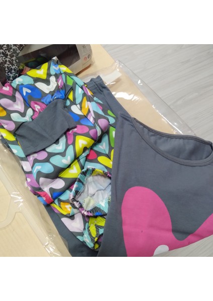 Kadın Interlok Uzun Kol Pijama Takımı