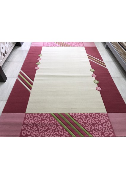 Vizyon Carving 9063 Krem 200X300 Pembe 6 M2 Halı !