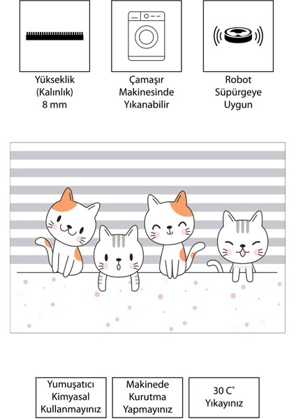 Dijital Baskı Kaymaz Taban Makinede Yıkanabilir Çocuk Odası Halısı Bebek Odası Halısı modelleri