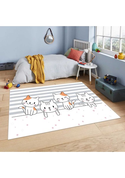 Dijital Baskı Kaymaz Taban Makinede Yıkanabilir Çocuk Odası Halısı Bebek Odası Halısı fiyatları