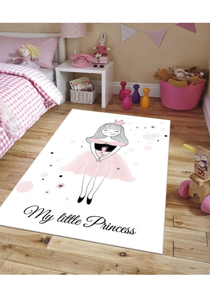 Dijital Baskı Kaymaz Taban Makinede Yıkanabilir Çocuk Odası Halısı Bebek Odası Halısı