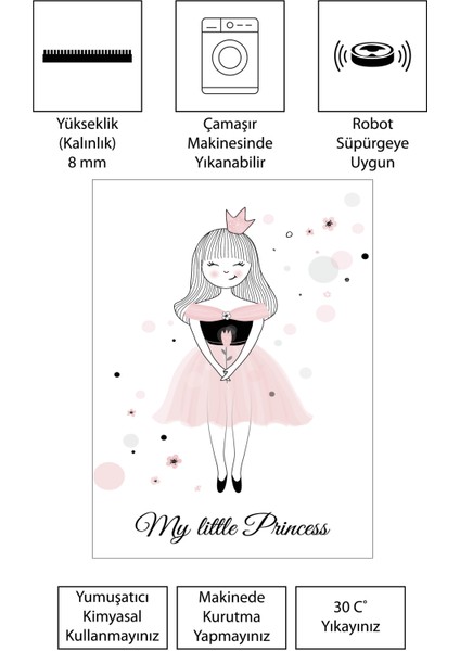 Dijital Baskı Kaymaz Taban Makinede Yıkanabilir Çocuk Odası Halısı Bebek Odası Halısı modelleri