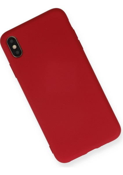 Iphone Xs Max Kılıf Nano Içi Kadife Silikon - Kırmızı 300099 fiyatları