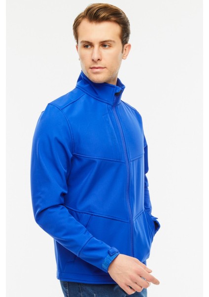 Softshell Mont Içi Polarlı Su ve Rüzgar Geçirmez Pro Model Mavi Erkek fiyatları