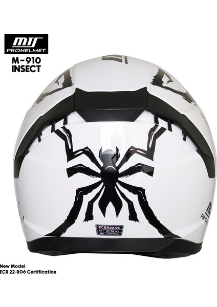 Mts M-910 Kapalı Kask (Insect)