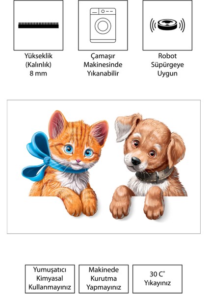 Dijital Baskı Kaymaz Taban Makinede Yıkanabilir Çocuk Odası Halısı Bebek Odası Halısı modelleri