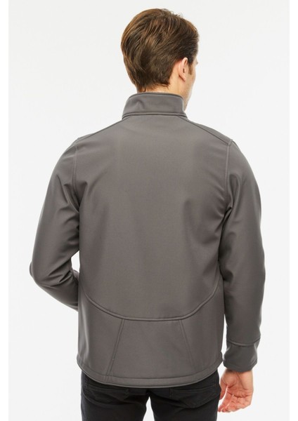 Softshell Mont Içi Polarlı Su ve Rüzgar Geçirmez Pro Model Gri Erkek fiyatları