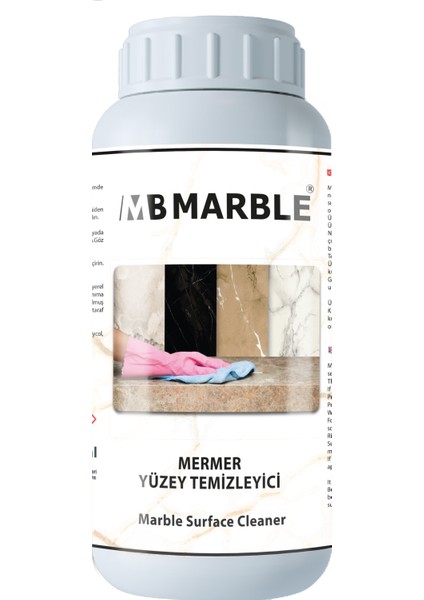 MB Marble Mermer Yüzey Temizleyici 0,5 Lt