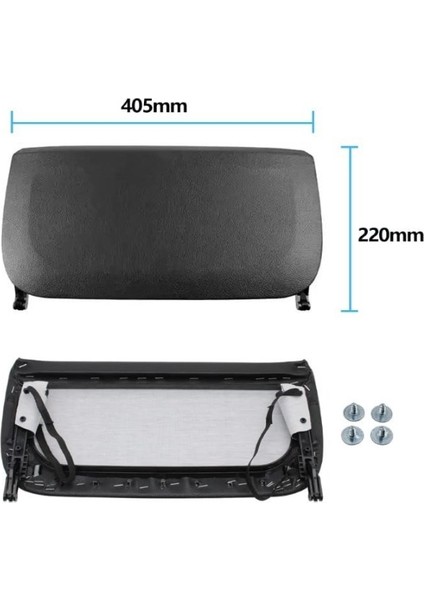 Nilser Bmw F10 F07 F01 Siyah Koltuk Cebi