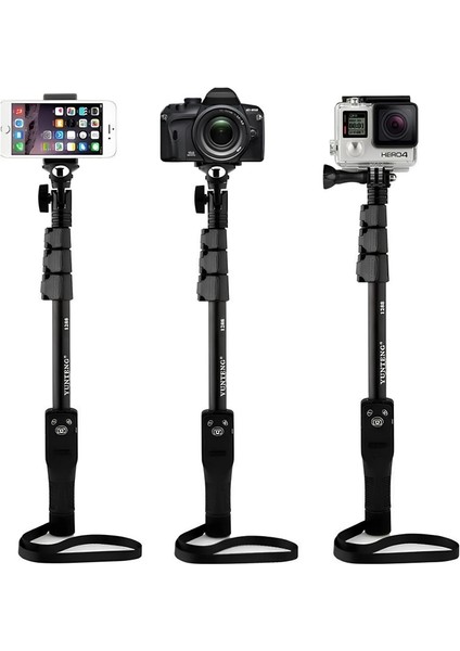 Vos Versa Profesyonel Monopod  Selfie Çubuğu