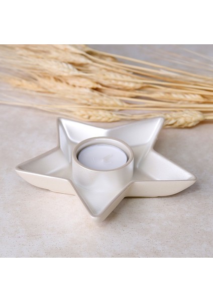 Evora Tealight Mumluk Inci