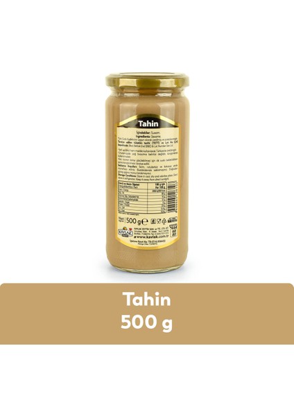 Tahin 500 gr Cam Kavanoz