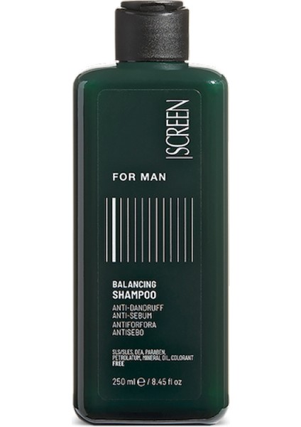 Saç Şampuanı Screen For Man Balancing Shampoo 250 ml