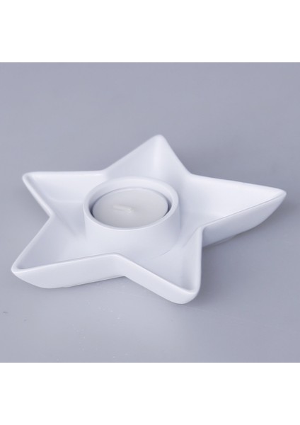 Evora Tealight Mumluk Beyaz