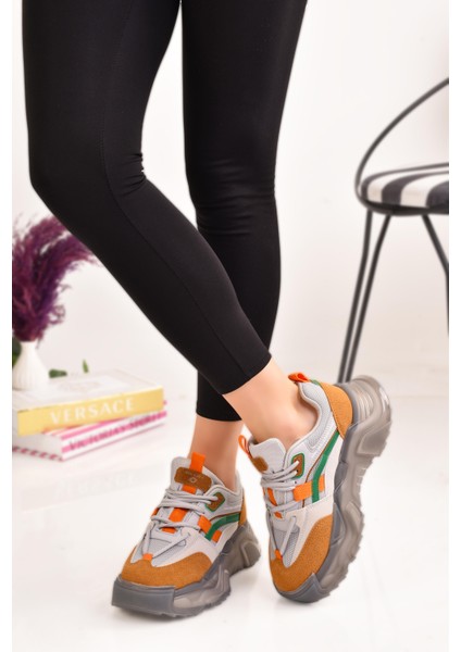 Kadın Özel Tasarım Esnek Yüksek Taban Spor Ayakkabı Sneaker modelleri