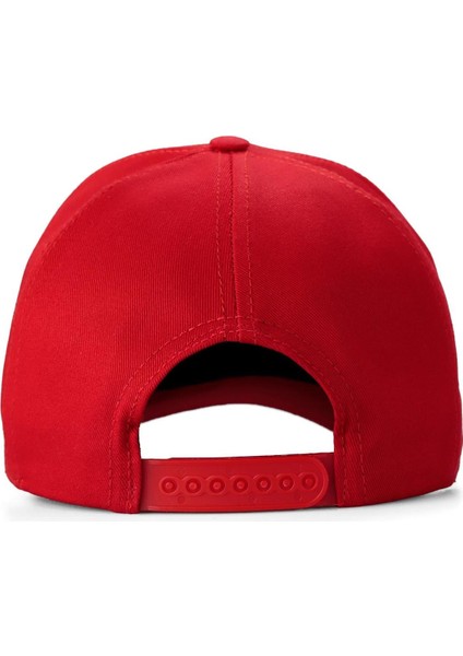 Black Börk V1 Baseball Aslan - 13 Kod Logolu Unisex Kırmızı Şapka (Cap)