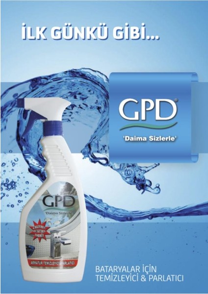 Batarya Armatür Krom Temizleyici ve Parlatıcı Gpd