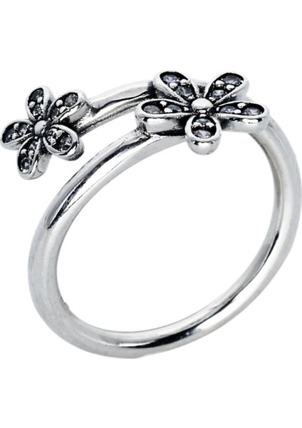 Çiçek Gümüş Yüzük NUR-YZ01489