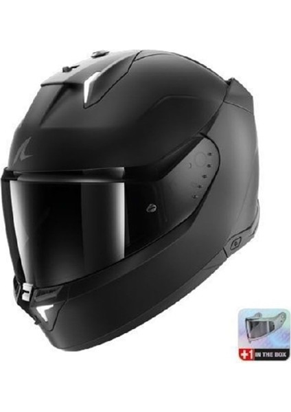 Skwal I3 Dark Shadow Edıtıon Mat Kapalı Kask - Kma